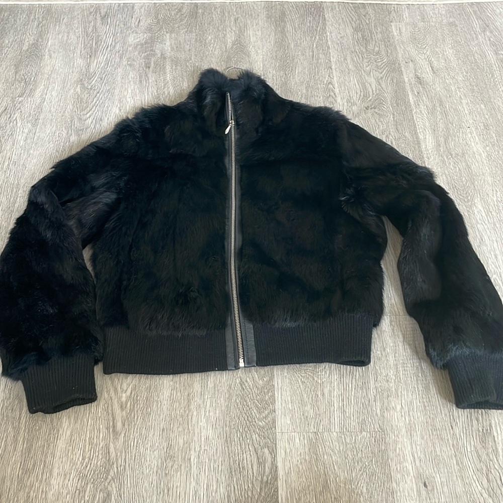 Wilson’s genuine fur jacket